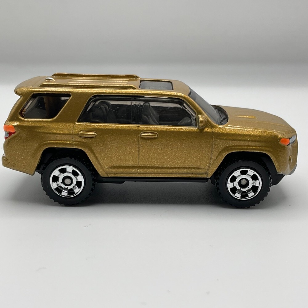 Matchbox Toyota 4Runner in GOLD w/ Stock Rims (CUSTOM)