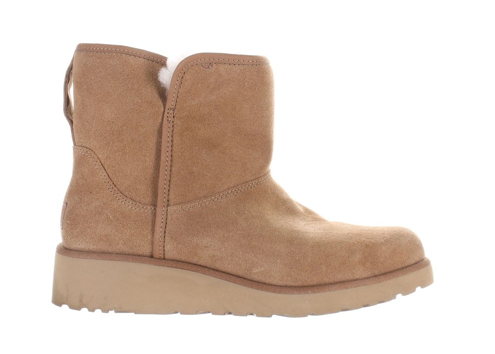 UGG Womens Kristin Brown Ankle Boots Size 8 (7763085)