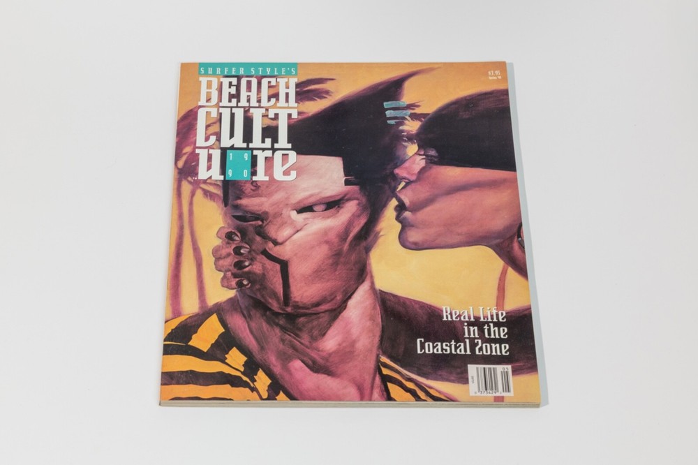 Beach Culture Magazine - Spring 1990 Issue by Surfer Style's - Rare Vintage Gem!