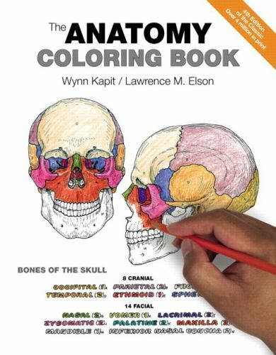 Anatomy Coloring Book by Wynn Kapit and Lawrence Elson (2013, Trade Paperback)