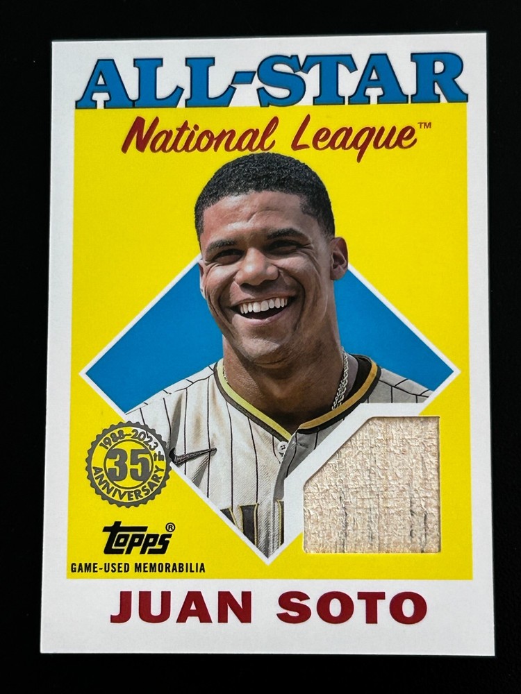 2023 Topps Series 2 - 1988 Topps All-Star Baseball Relic #88ASR-JS Juan Soto