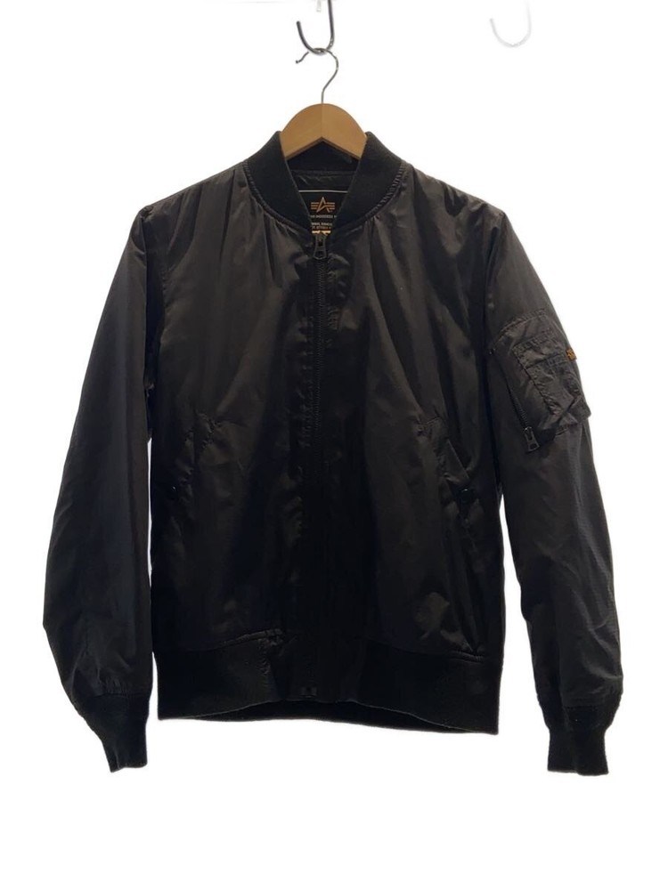 Alpha Industries Flight Jacket/S/Polyester/Blk/Ta1233-8001 3389