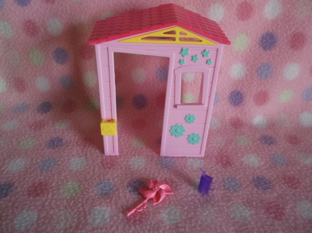 Barbie Doll Club Chelsea Doll Playhouse Toy Accessories Set Mattel New!