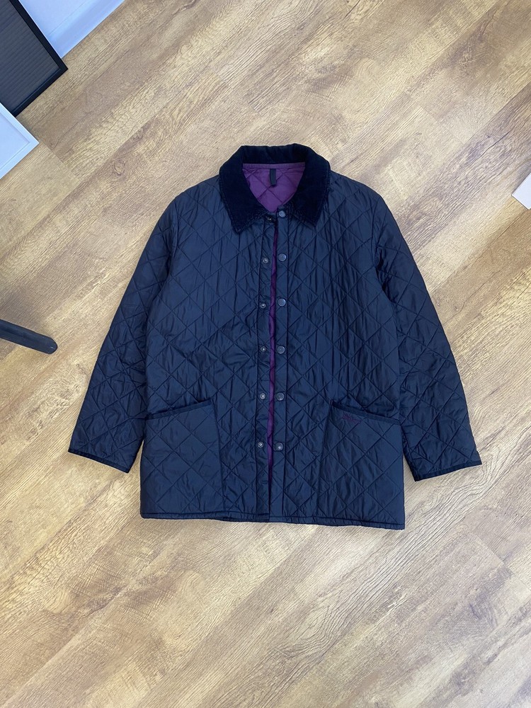 Barbour Classic Liddesdale Black Quilted Jacket  In Black !