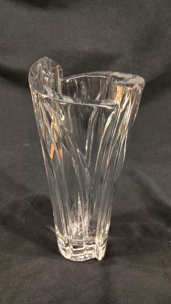Signed Lenox Ovations Crystal Breezes Bud Vase Collection Made In Germany 6.5” H
