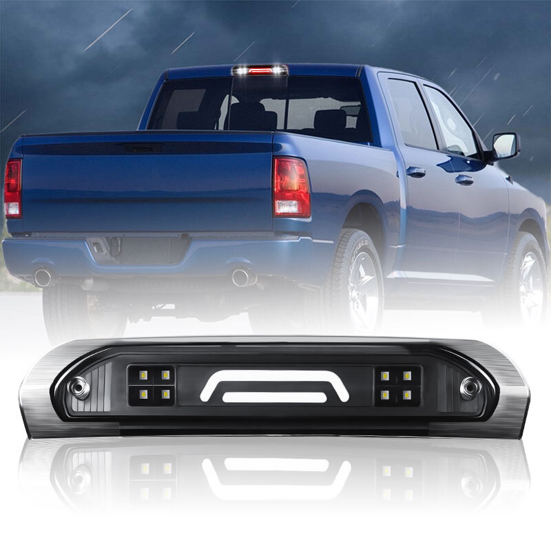 2002-2009 Dodge Ram 1500 2500 3500 Smoked LED Third Brake Tail Lights