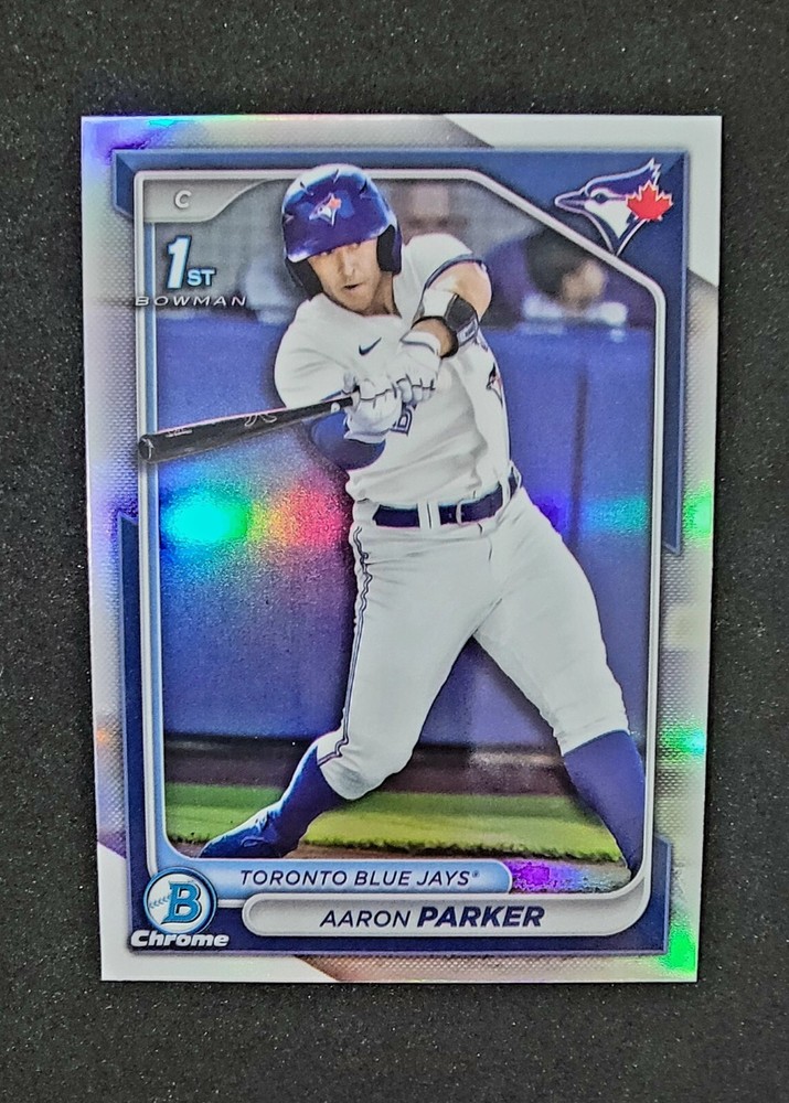 2024 Bowman Draft Aaron Parker Chrome Refractor Toronto Blue Jays BDC-160