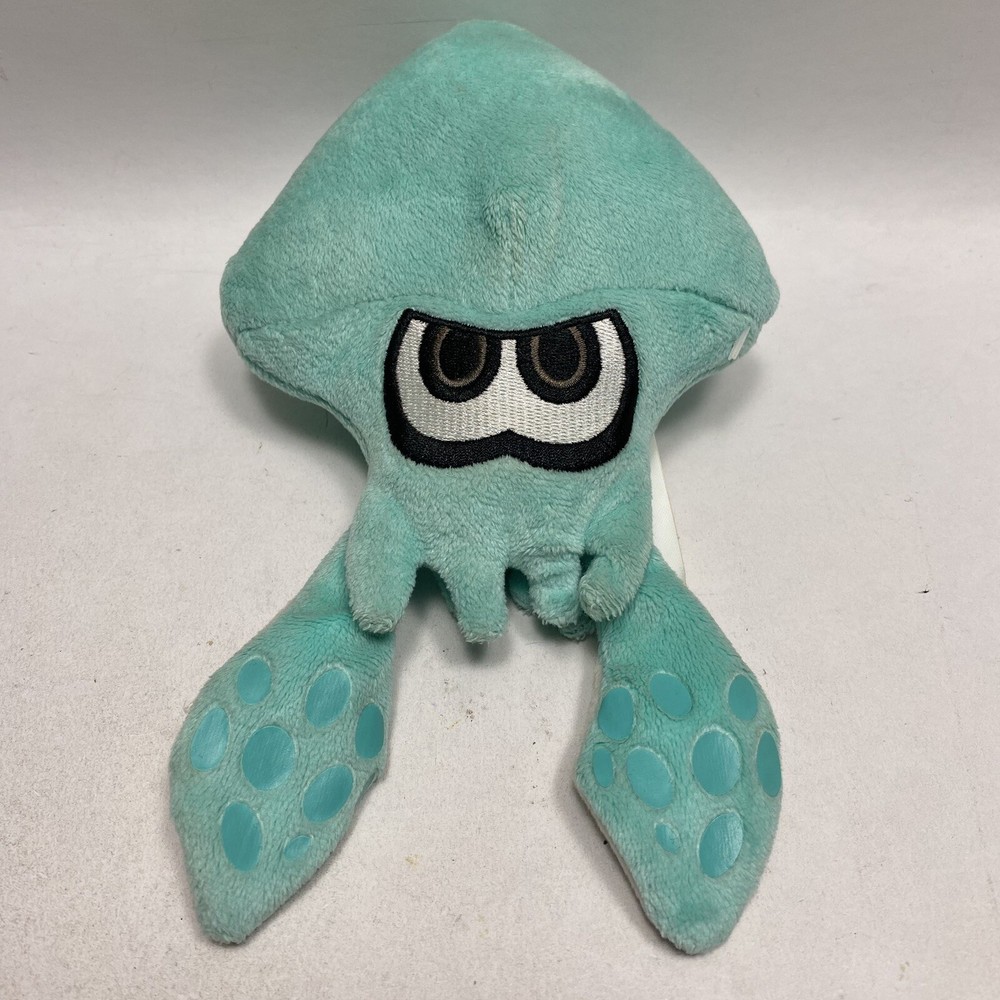 2016 Jakks Pacific World of Nintendo Splatoon Turquoise Squid 9