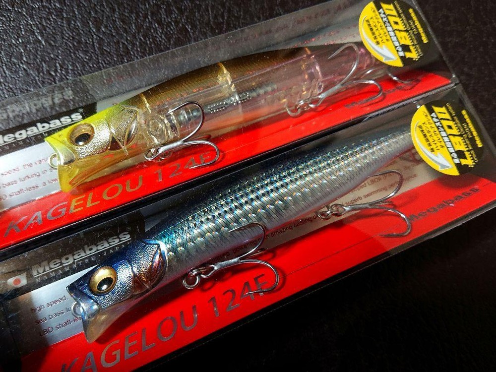 Fishing Lure Megabass Kagelou 124F Set