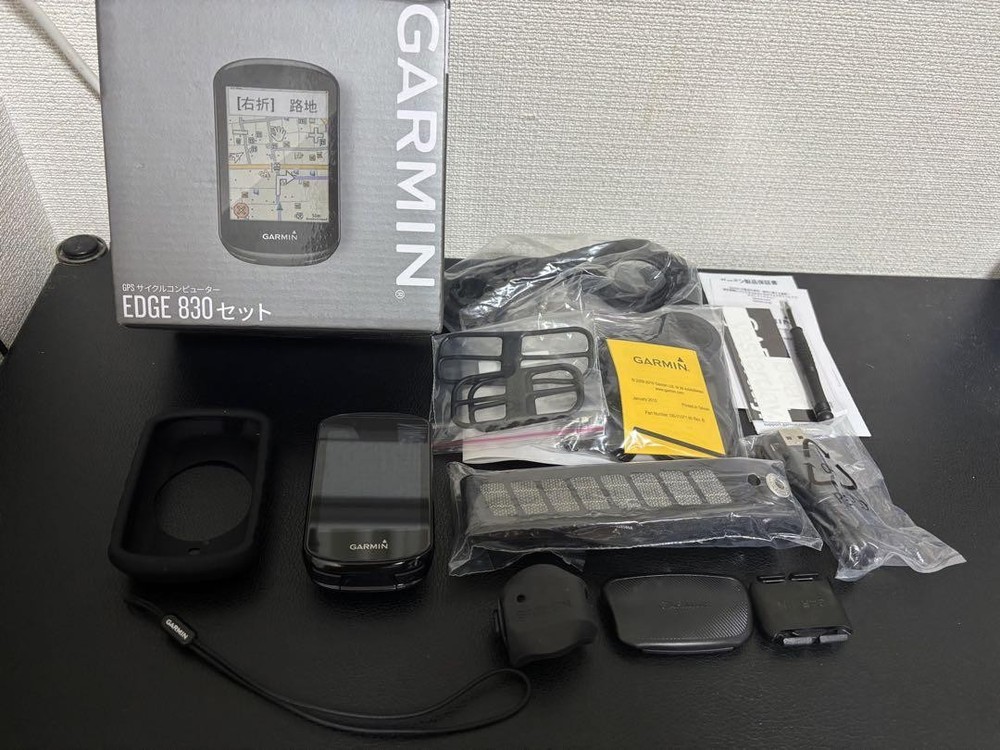 Garmin Edge 830 GPS Bike Computer with Sensor Bundle