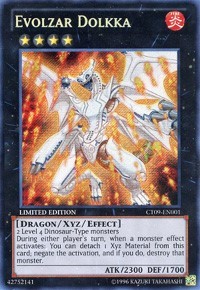 1x Evolzar Dolkka Limited MP Eng YGO 2012 Collectors Tin