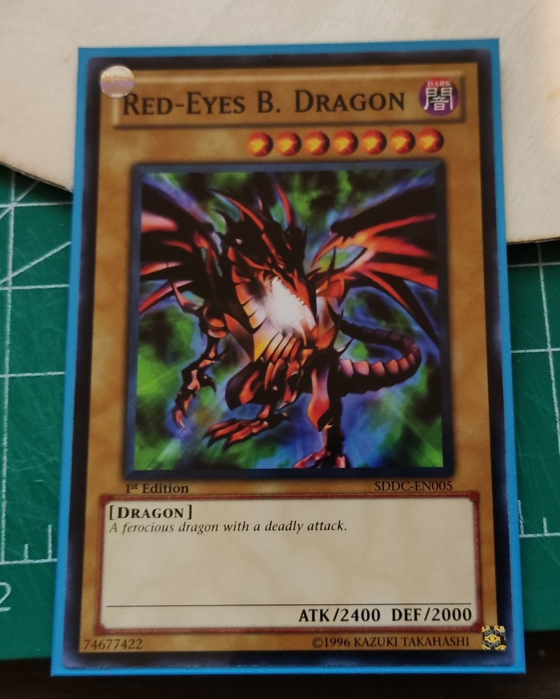 Red-Eyes B. Dragon SDDC-EN005 Structure Deck: Dragons Collide-1st Edition 1st Edition