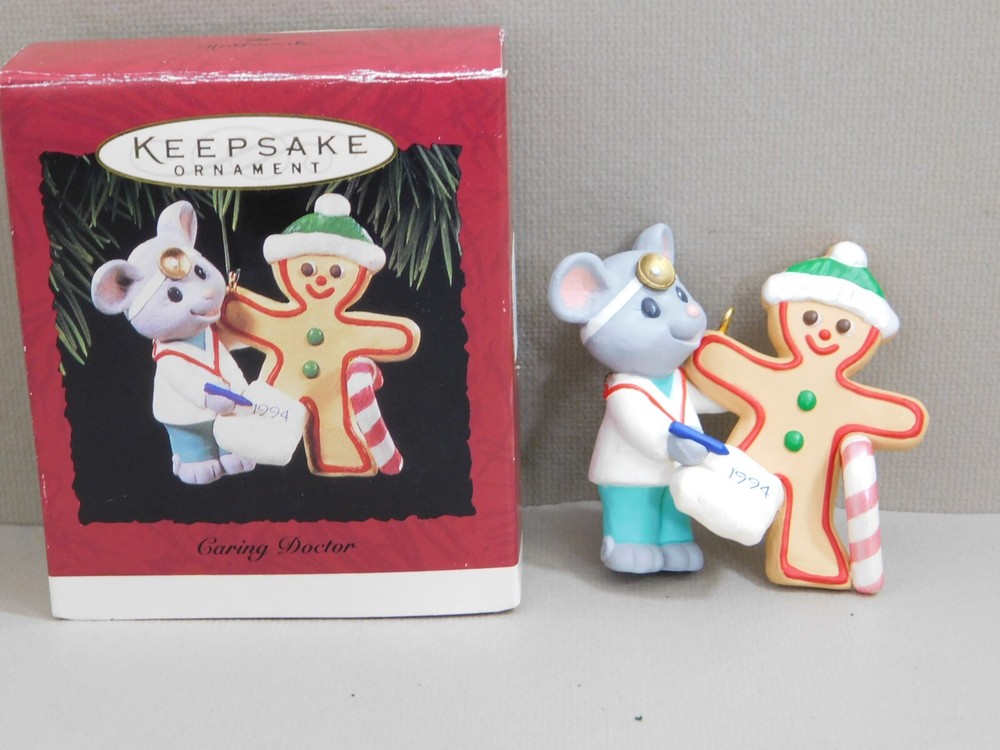 Hallmark Keepsake Ornament 1994 Caring Doctor QX5823 With Original Box EUC