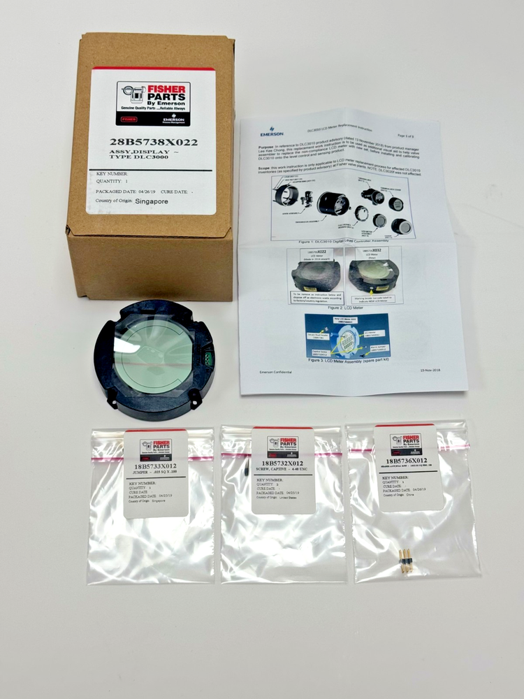 FISHER 28B5738X022 Display Type DLC3000 (dlc3010 dlc3020)|  (Screen 28b5738x022)