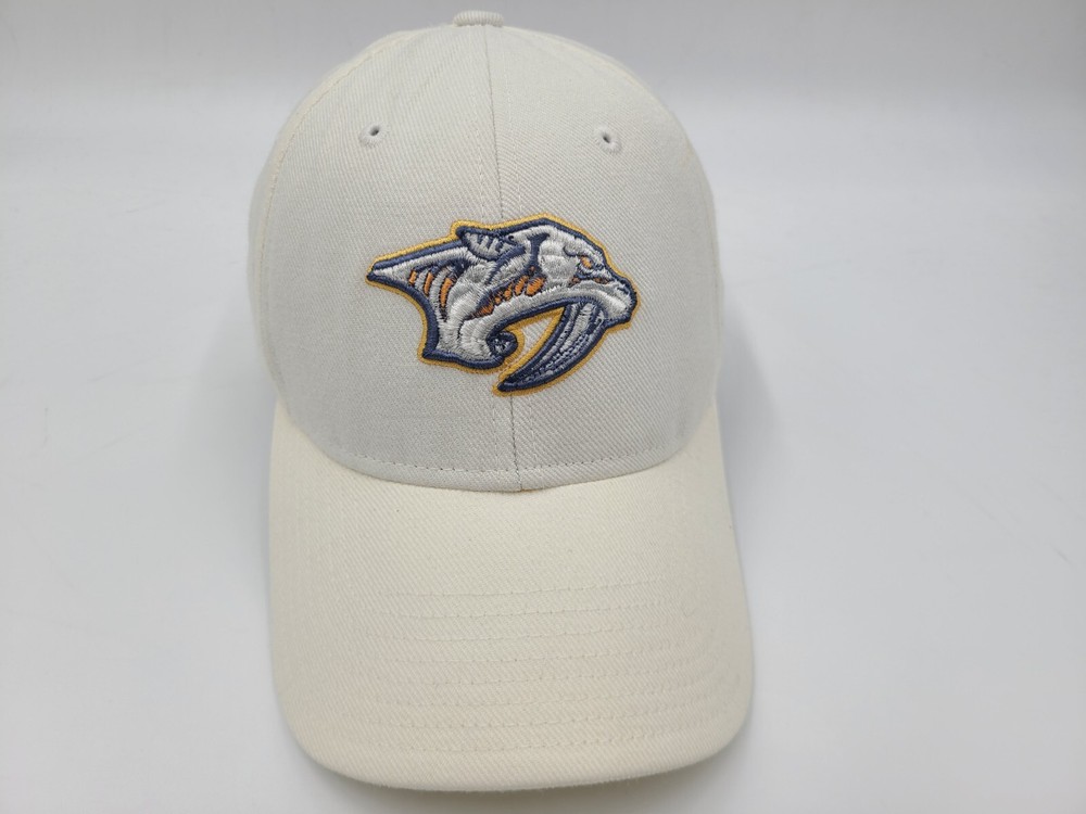Nashville Predators CCM Hockey Adjustable Hat Cap Acrylic Men Women NHL White