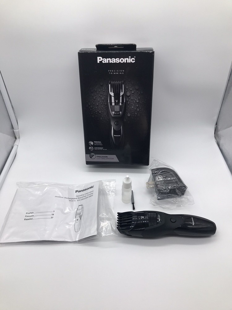 Panasonic ERGB42K Cordless Men's Beard Trimmer - Black