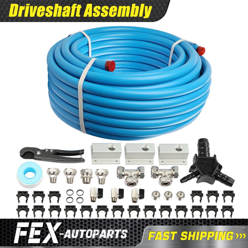 Compressed Air Line System Max Line Shop Piping Kit Rapid Air Maxline M7500 3/4