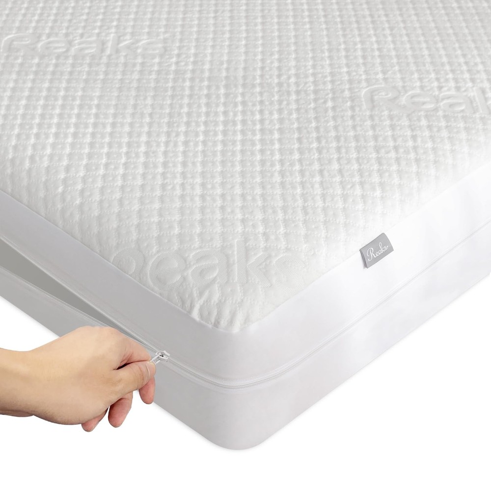 Full Size Waterproof Zippered Mattress Protector for Complete Protection-image