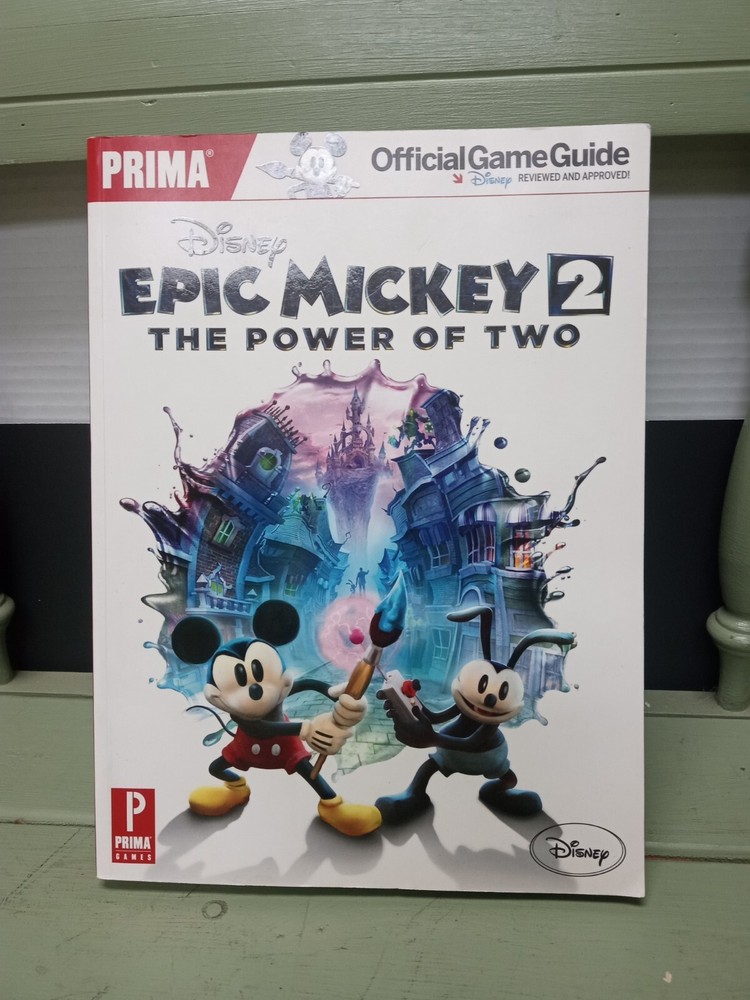Prima Disney Epic Mickey 2 The Power Of Two Strategy Guide