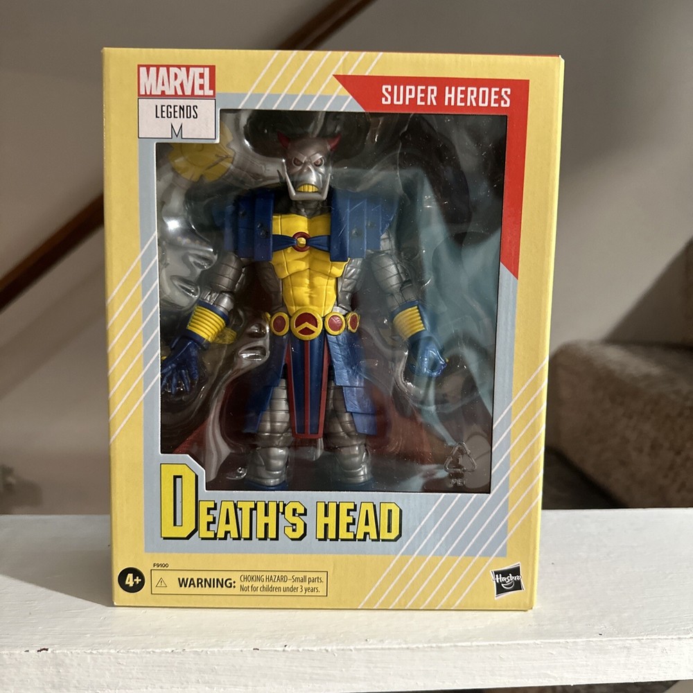 2024 SDCC EXCLUSIVE HASBRO MARVEL LEGENDS DEATHS HEAD FIGURE COMIC CON IN STOCK
