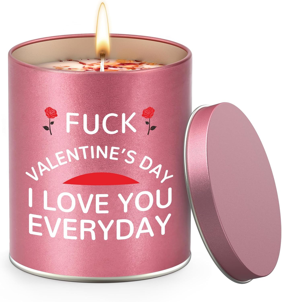 Valentine's Day Romantic I Love You Scented Candle Gift for Wife-image