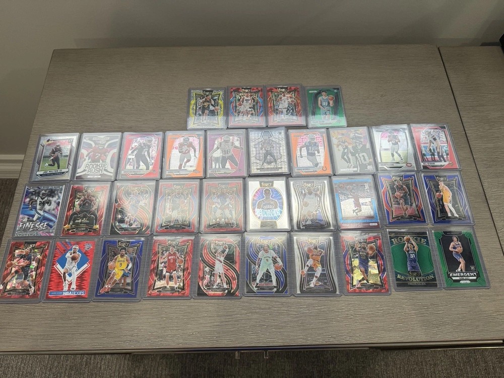 Sports Card Lot - Rookies And Numbered Cards Included - All In Mint Condition !!