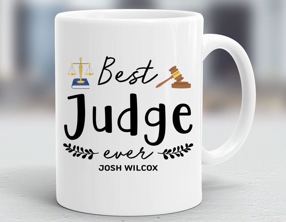 Personalized Judge Mug Judge Gift Gift Ideas For Judge Presents For Judge Judge