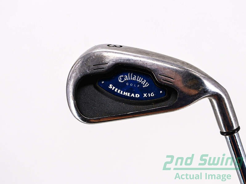 Callaway X-16 3 Iron Steel Stiff Right Hand 39.5 Inch Golf Club