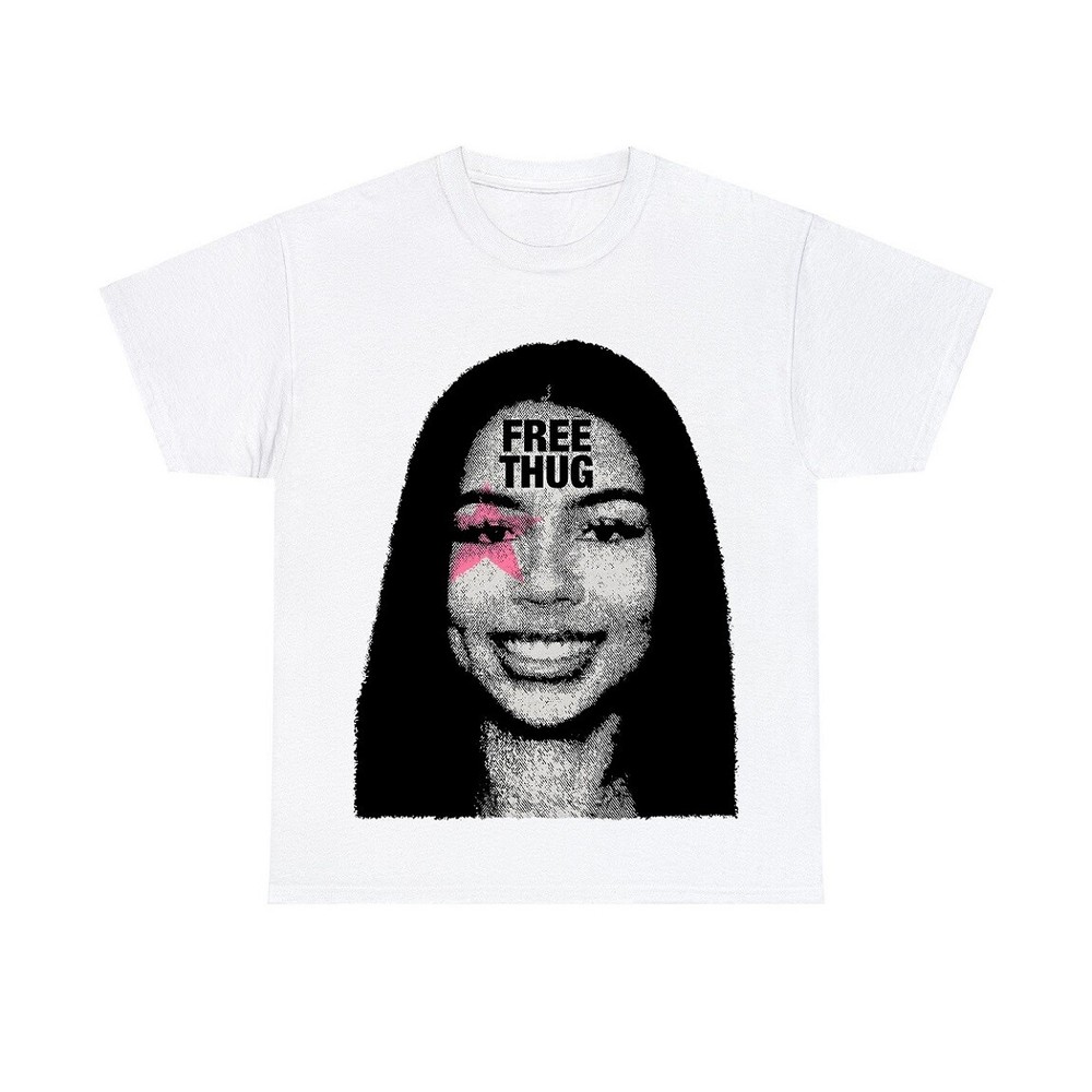 Mariah The Scientist Free Thug Pink Star Hip Hop T-Shirt