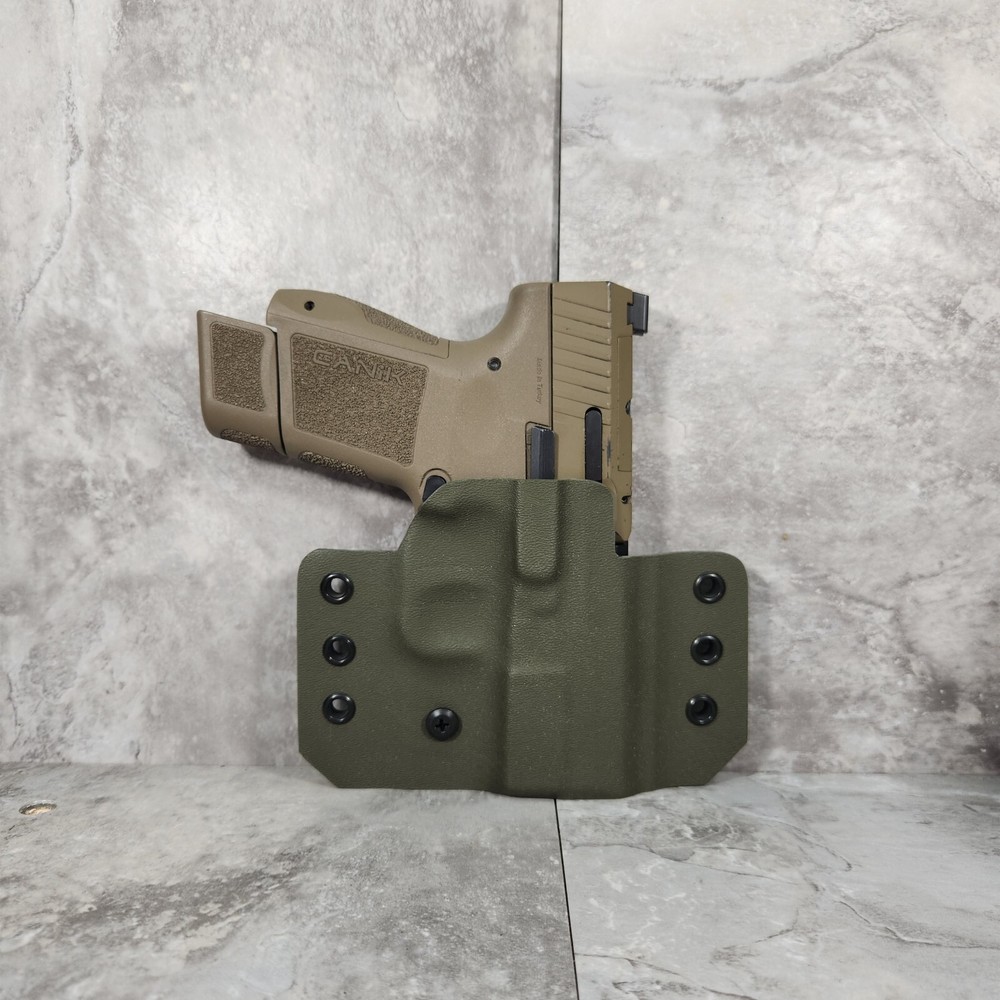 Customizable OD Green OWB Holster with MM Wings for Your Model