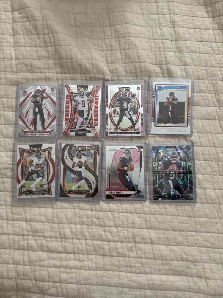 2024 Michael Penix Jr Lot Of Rookie Cards