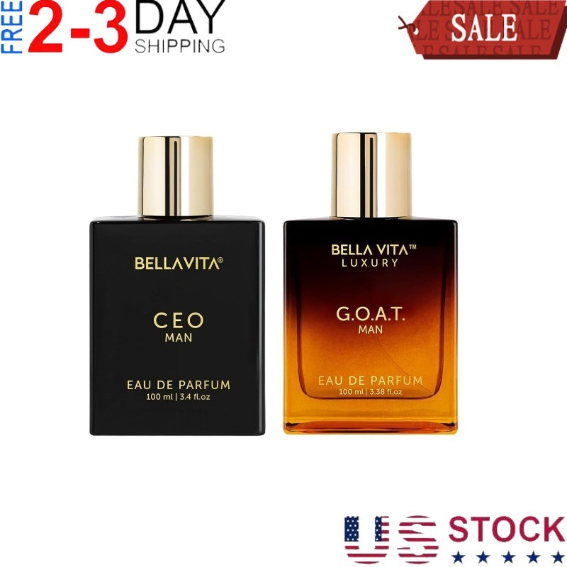 BellaVita Luxury Sigma Male-CEO Man & GOAT Man 100ml Unisex USA Fast Ship