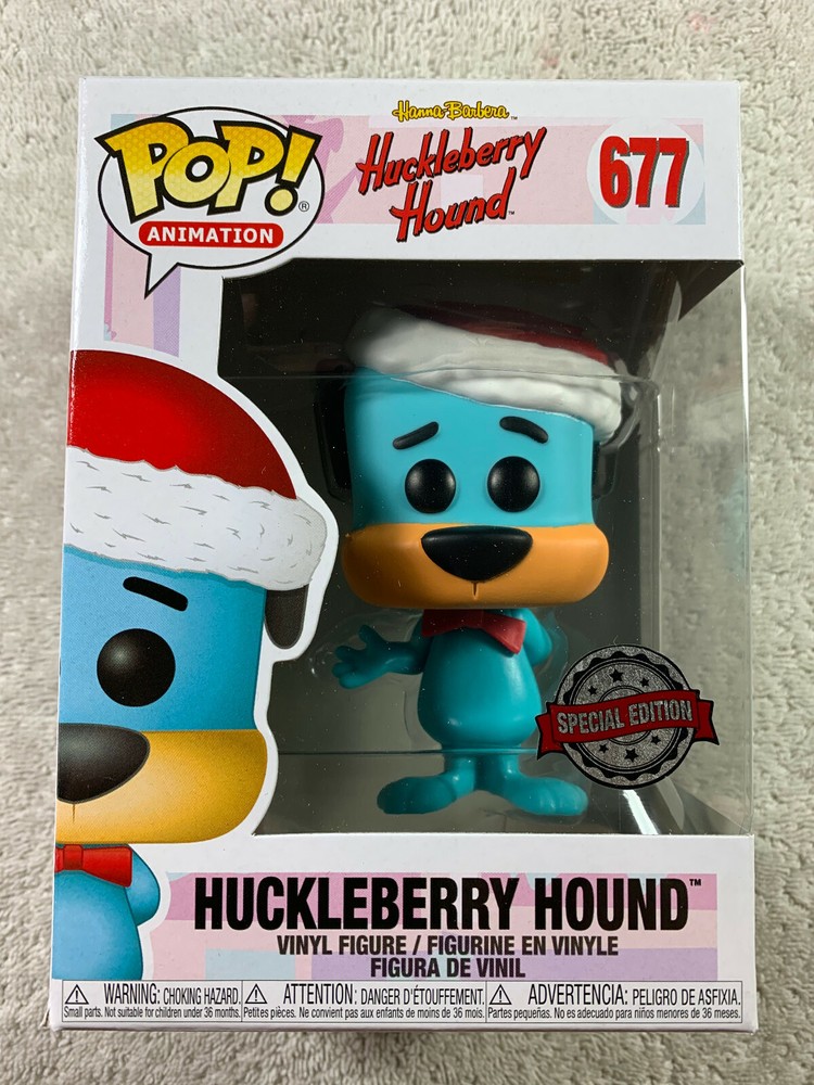 Funko Pop 677 Huckleberry Hound Holiday Shop Popcultcha Cyber Monday Exclusive-image