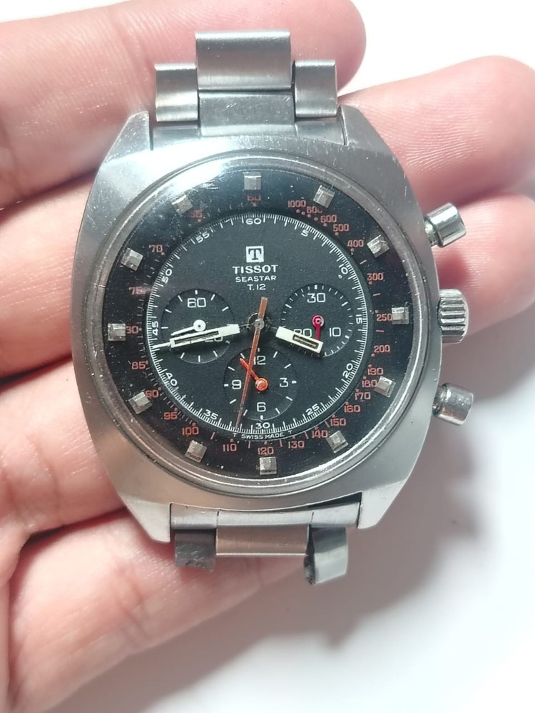 Vintage TISSOT Seastar T.12 Ref. 40506 Cal. 871 | Chronograph Watch 42MM