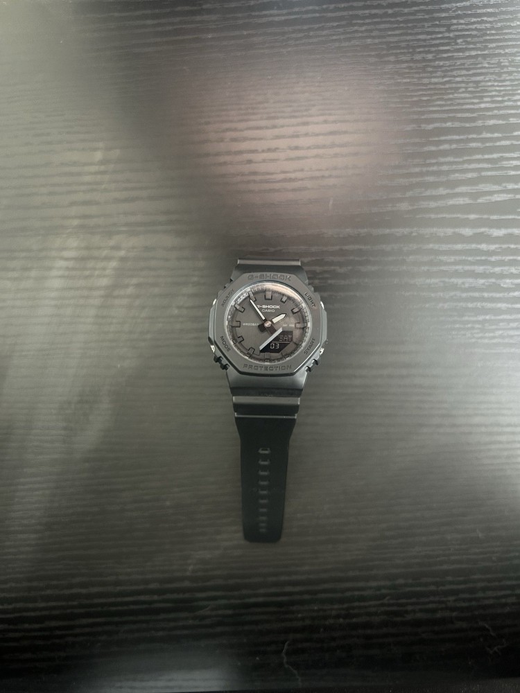 Casio G-Shock GA-2100 Black “CasiOak” Analog Digital Watch Carbon Core 200M