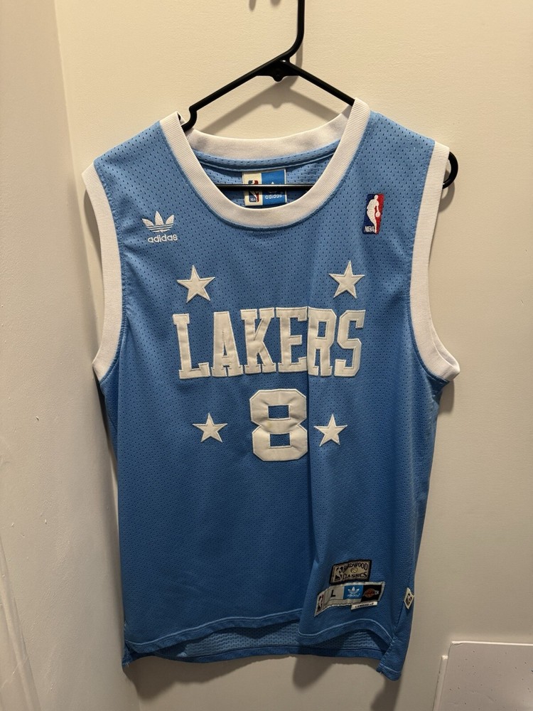 Vintage Kobe Bryant #8 Hardwood Classics NBA Jersey Size L