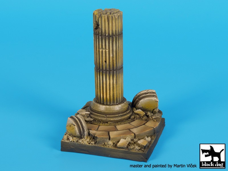 Black Dog 1/35 Column Diorama Base No.2 (Base Size: 60mm x 60mm)