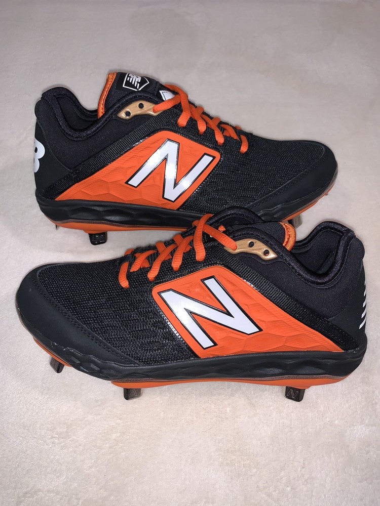 New Balance Mens L3000b04 Orange Baseball Cleats Size 5.5 5 1/2 (D) New in Box