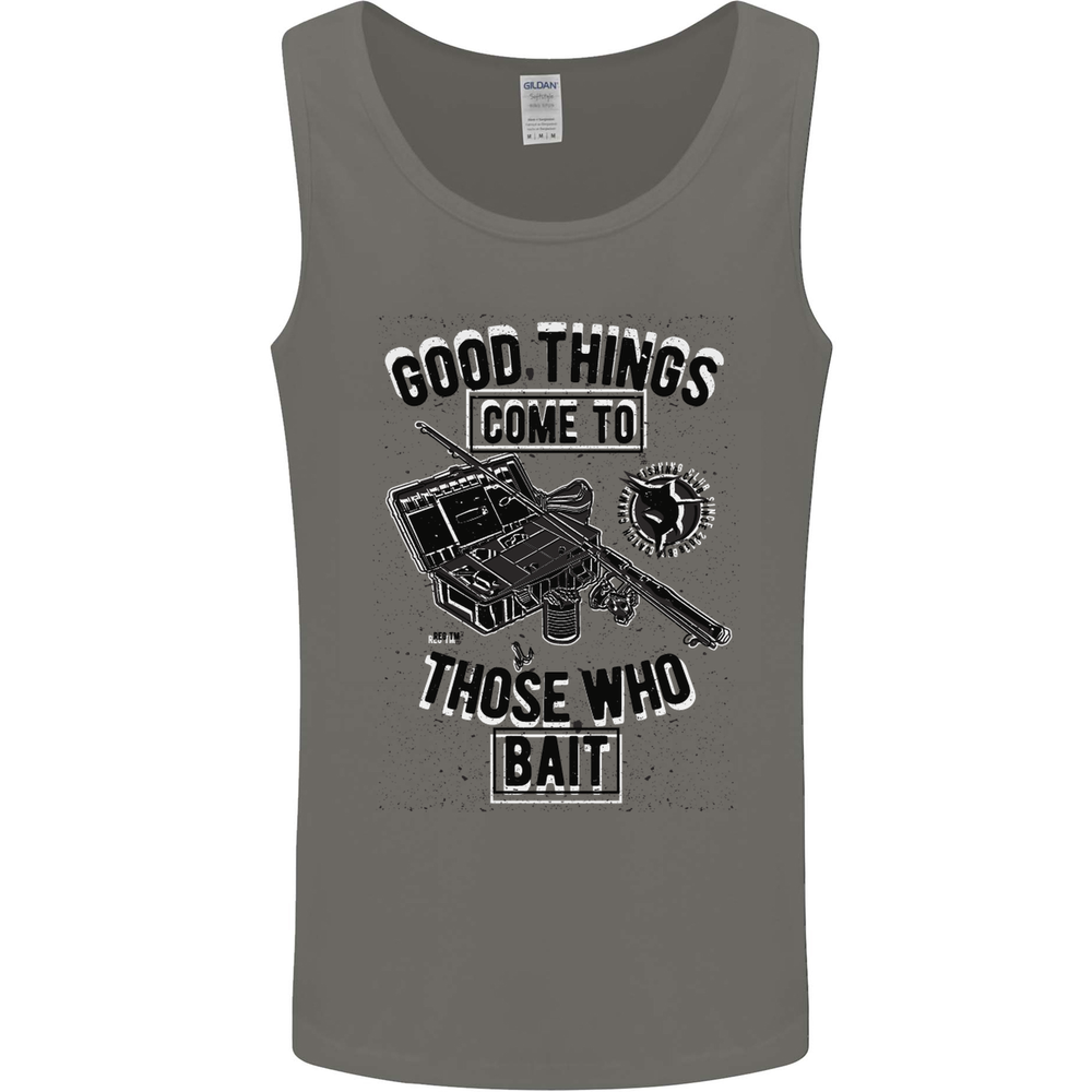 Those Who Bait Fishing Fisherman Funny Mens Vest Tank Top