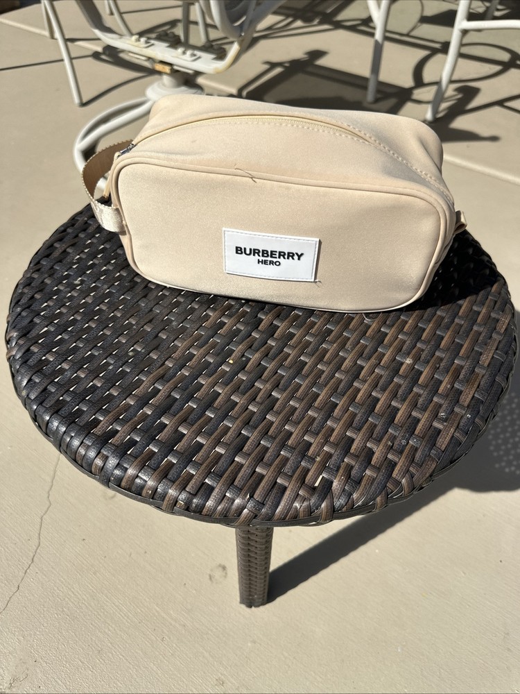 Burberry Hero Makeup Bag Travel Cosmetic Pouch Storage