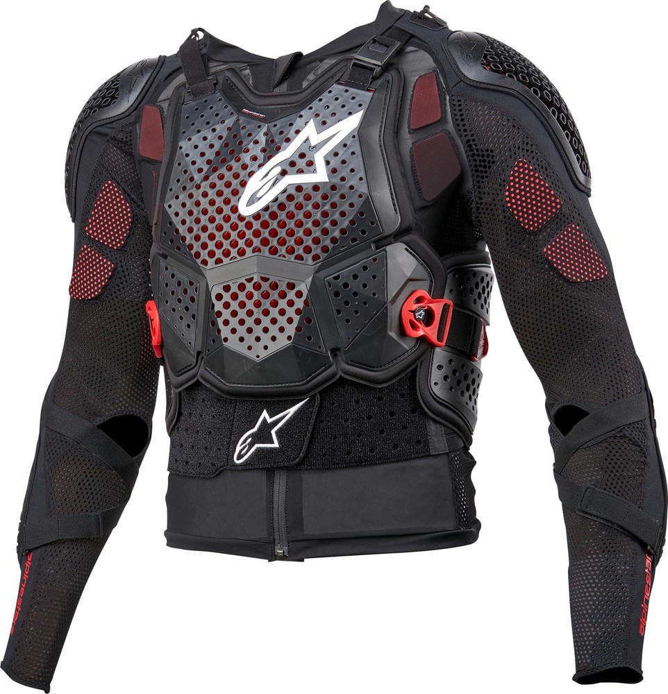 Bionic Tech V3 Protection Jacket Blk/Wht/Red Lg