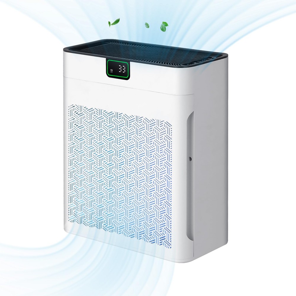 Air Purifiers for Home Large Room Up to 1740 Ft², H13 HEPA Air Filter Purifie...