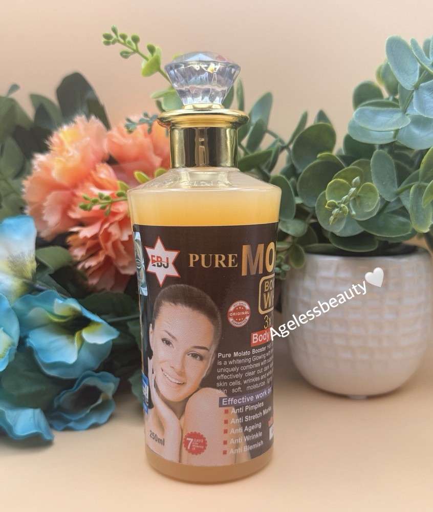 Pure Molato Booster White 3x White HC Injection Oil 7days Whitening 250ml SPF50