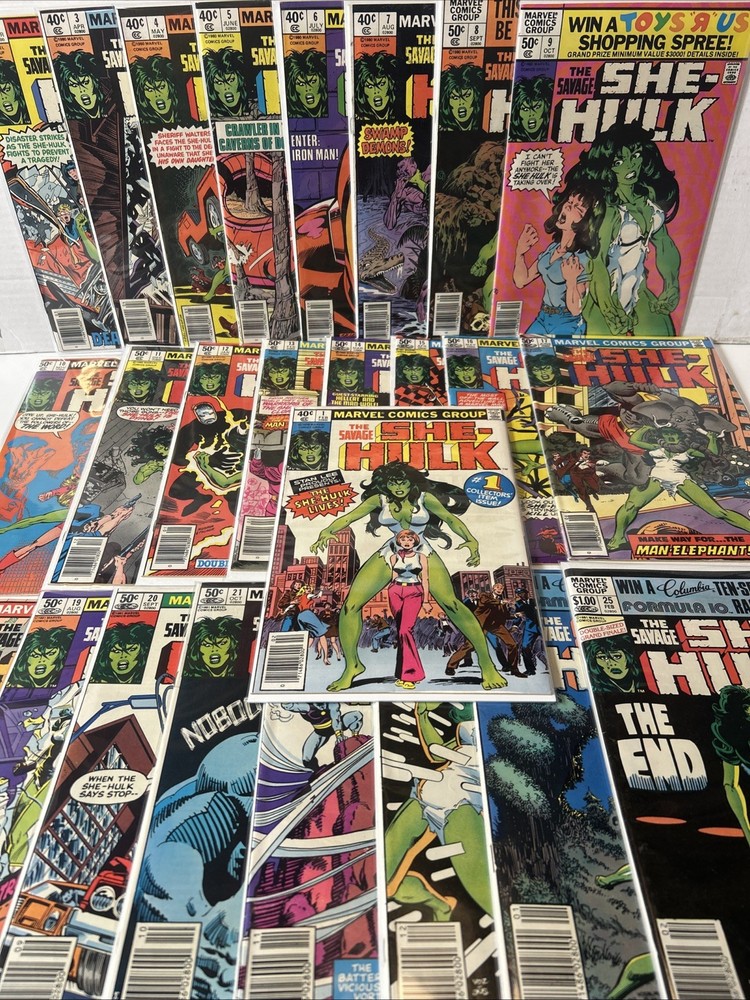 The Savage She-Hulk #1-25 (Complete 1980 Marvel) *FN/VF * Newsstand