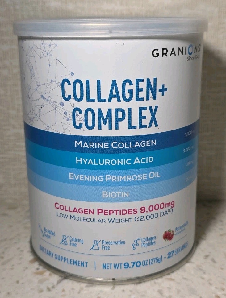 Granions Collagen+ Complex Marine Peptides Powder 9000mg 9.7 oz