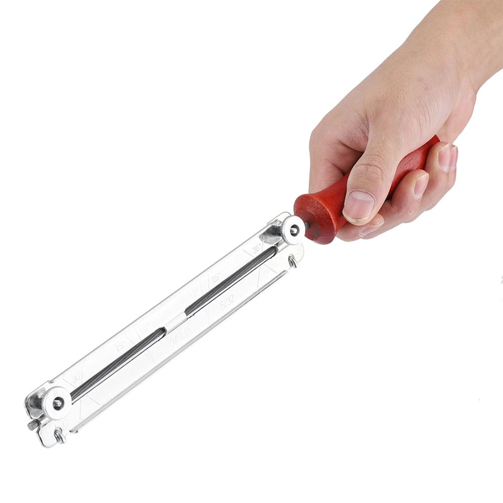 Chainsaw Sharpening Filing Chain Saw File Kit with hardwood handle(5.5mm)