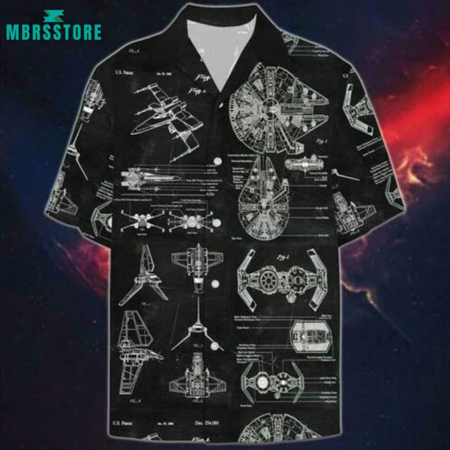 Star Wars Patent 3D HAWAII SHIRT All Over Print Mother Day Gift Best Price