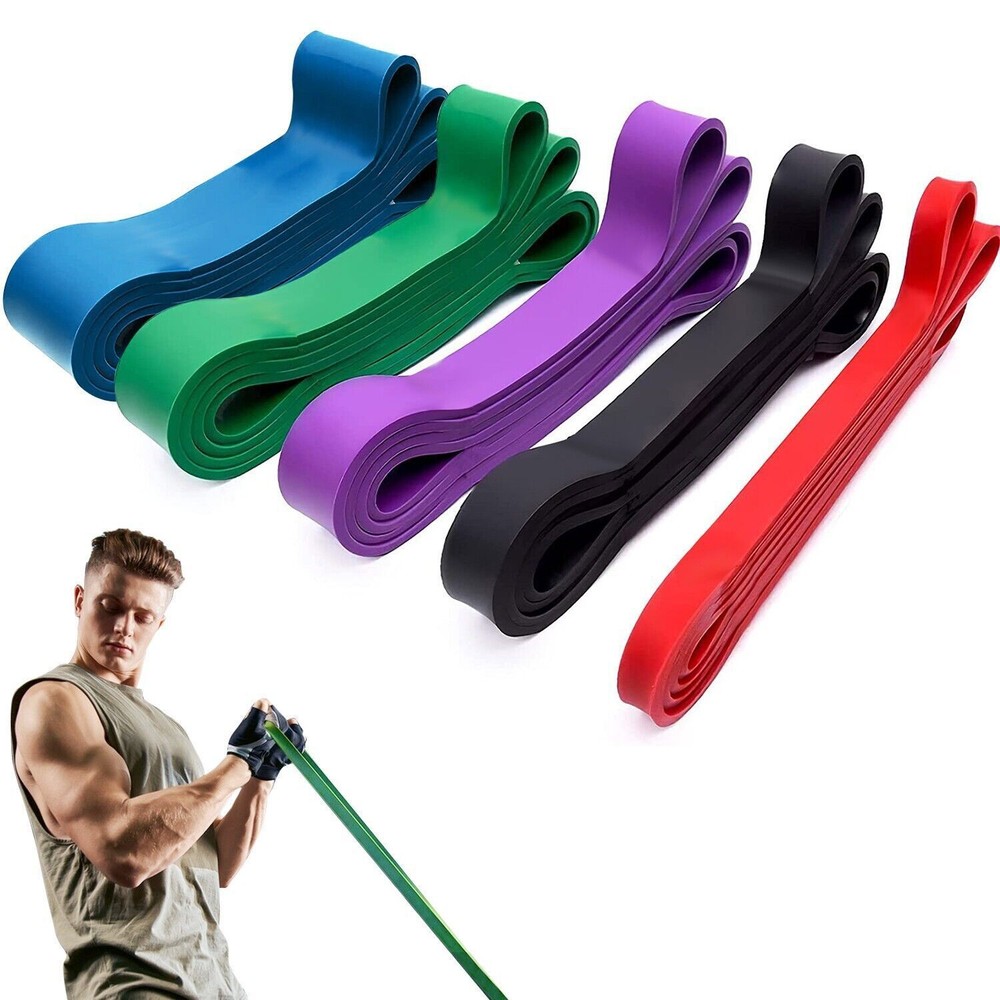 5Pcs Heavy Duty Resistance Bands Set Pull up Assist for Gym Exercise Workout