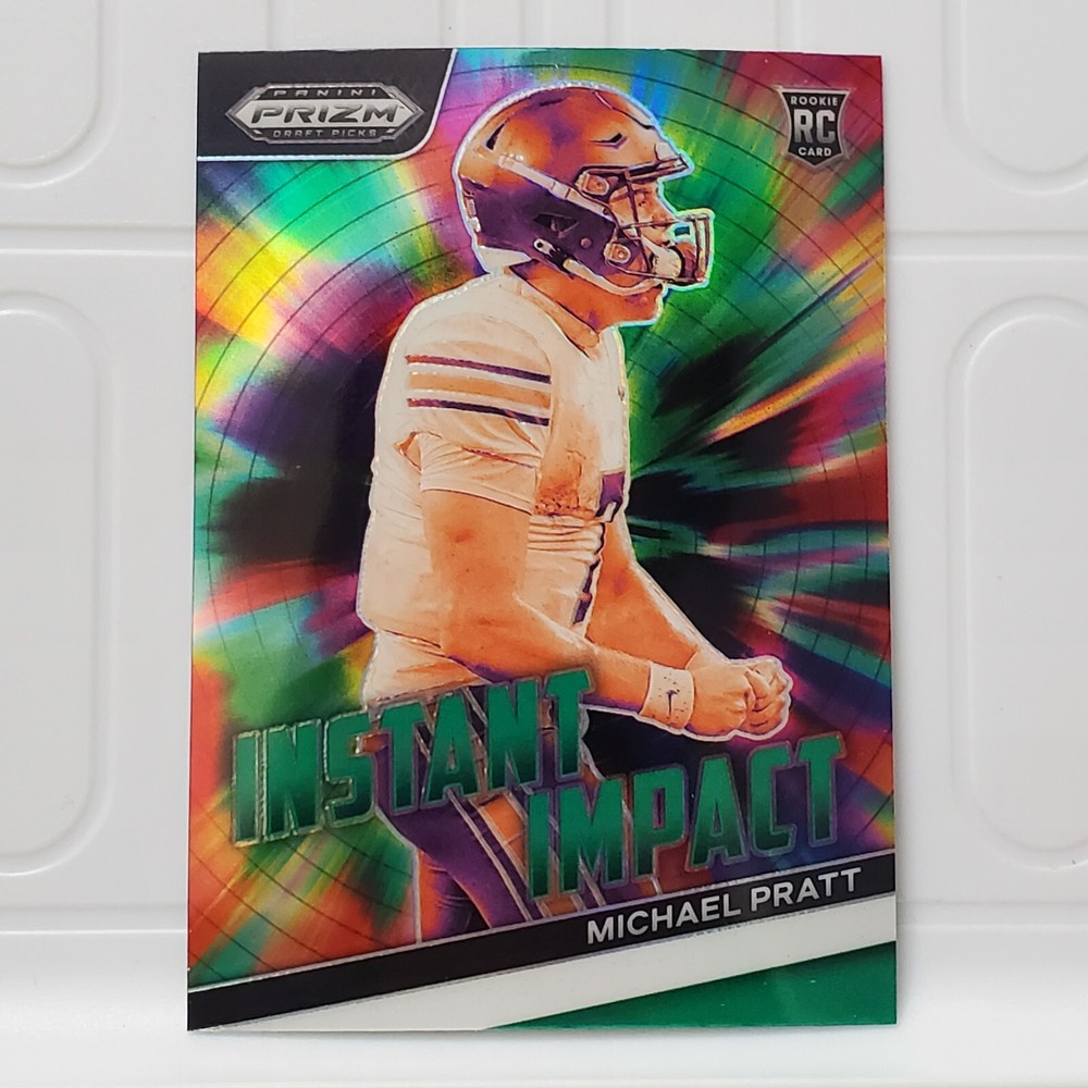 2024 Panini Prizm Instant Impact Michael Pratt Rookie Card II-MP RC