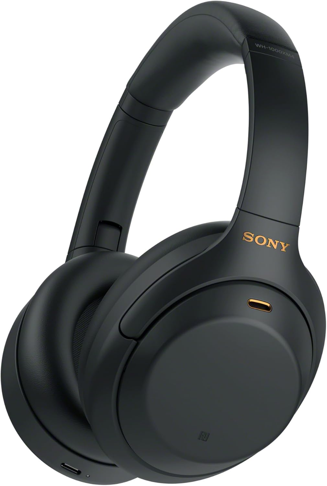 Sony WH-1000XM4 Wireless Noise Cancelling Headphones with Alexa Mic in Black